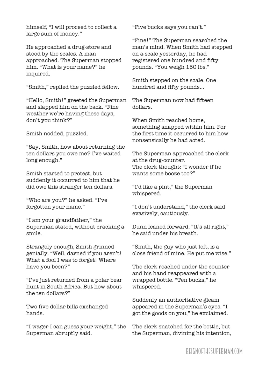 The REIGN of the SUPER-MAN!, page 15