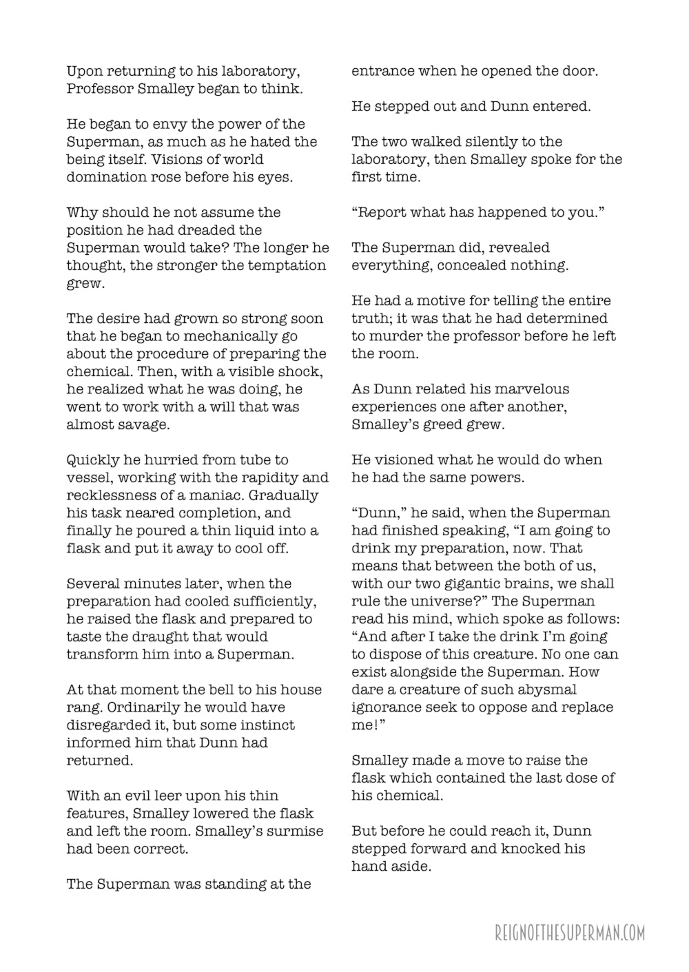 The REIGN of the SUPER-MAN!, page 20