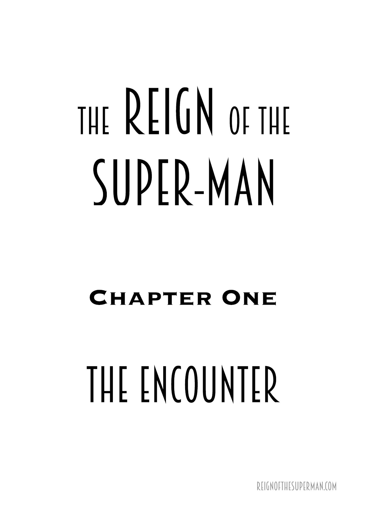 The REIGN of the SUPER-MAN!, page 3