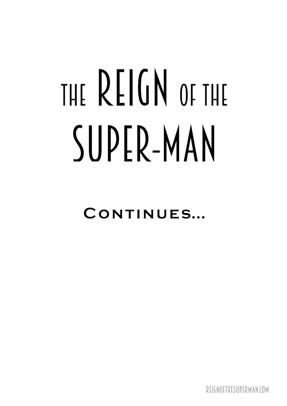 The REIGN of the SUPER-MAN!, page 30
