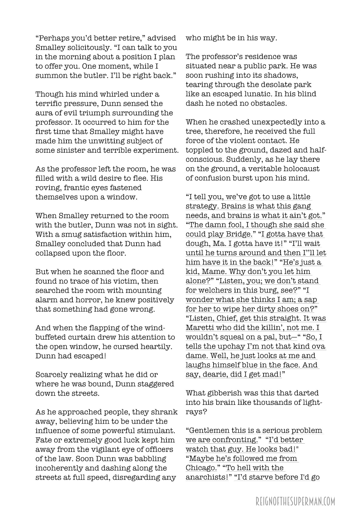 The REIGN of the SUPER-MAN!, page 7