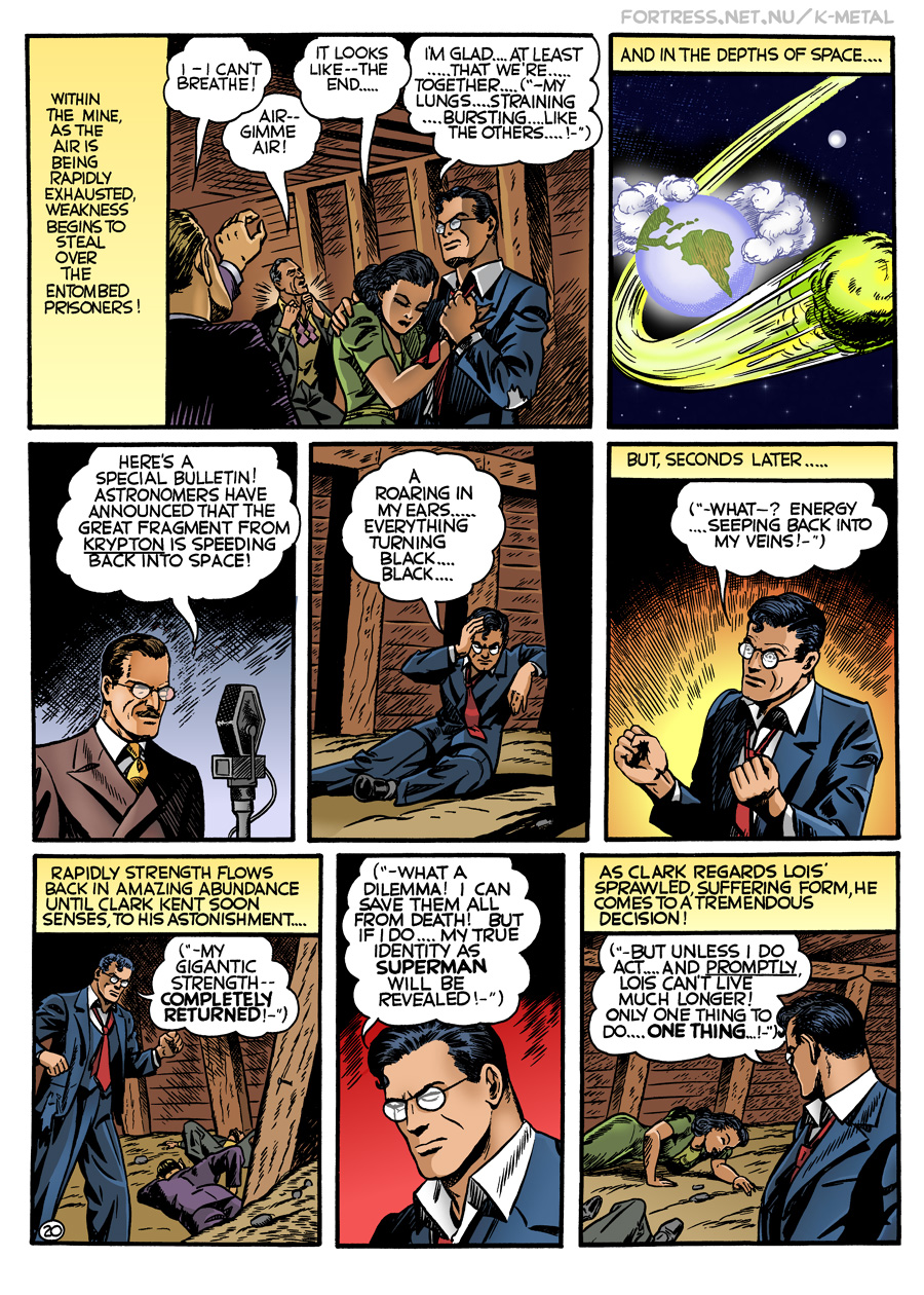 The REIGN of the SUPER-MAN!, page 20