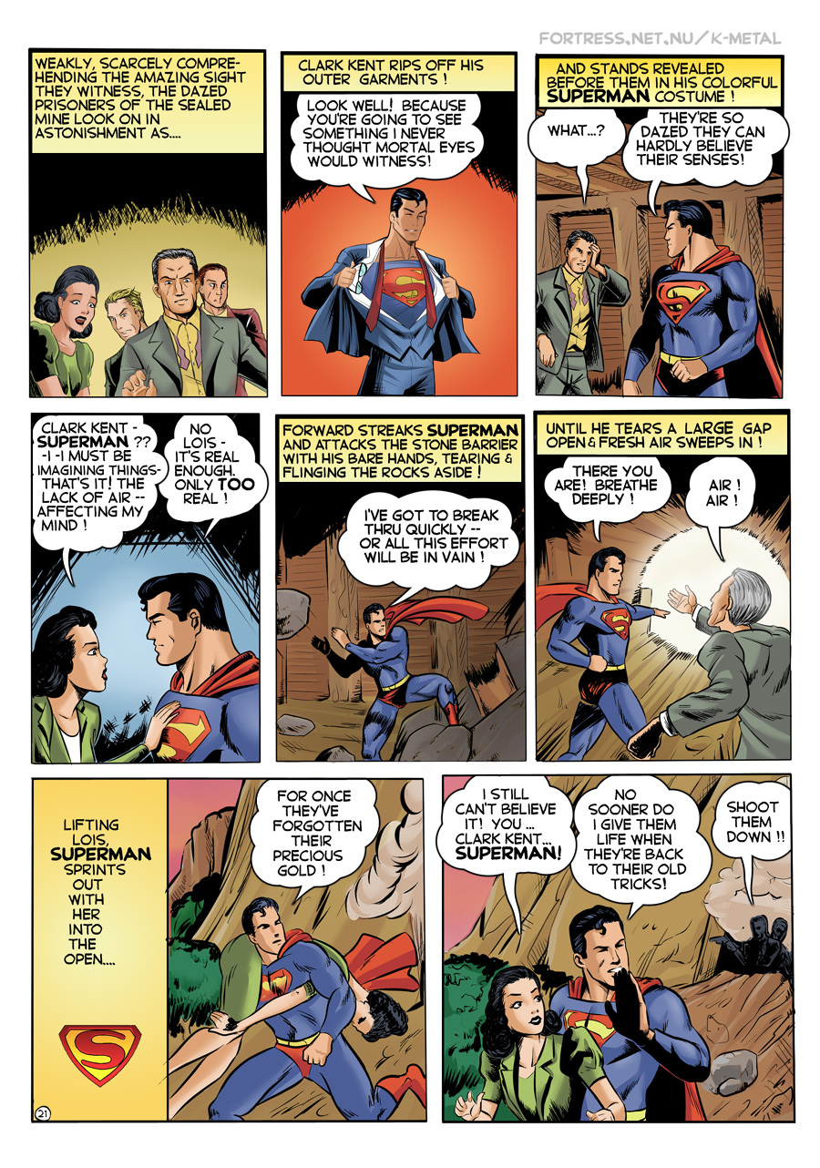 The REIGN of the SUPER-MAN!, page 21
